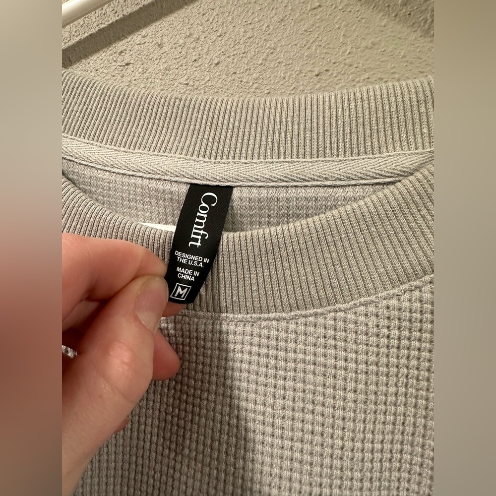 Comfrt Waffle Lounge Long Sleeve - Picture 5 of 7